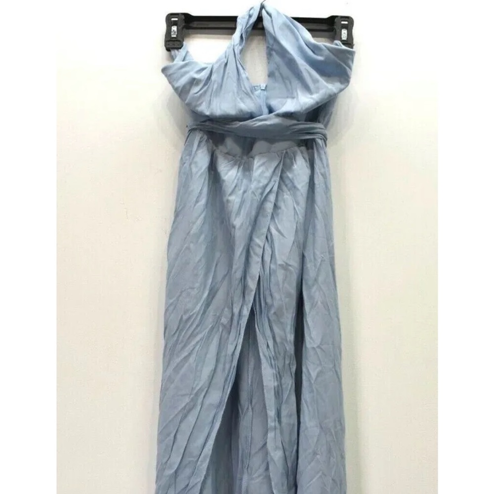 Cupshe Halter sleeveless blue halter dress (NWT)
